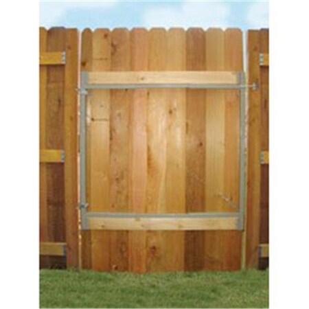 Jewett Cameron Jewett Cameron AG 60-36 Gate Kit 2 Rail Contractor Quality 60 Inch - 96 Inch - 36 Inch H AG 60-36